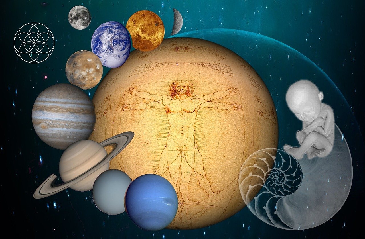 星际奇缘，金星合木星，宇宙的浪漫交汇，揭示深层宇宙密码